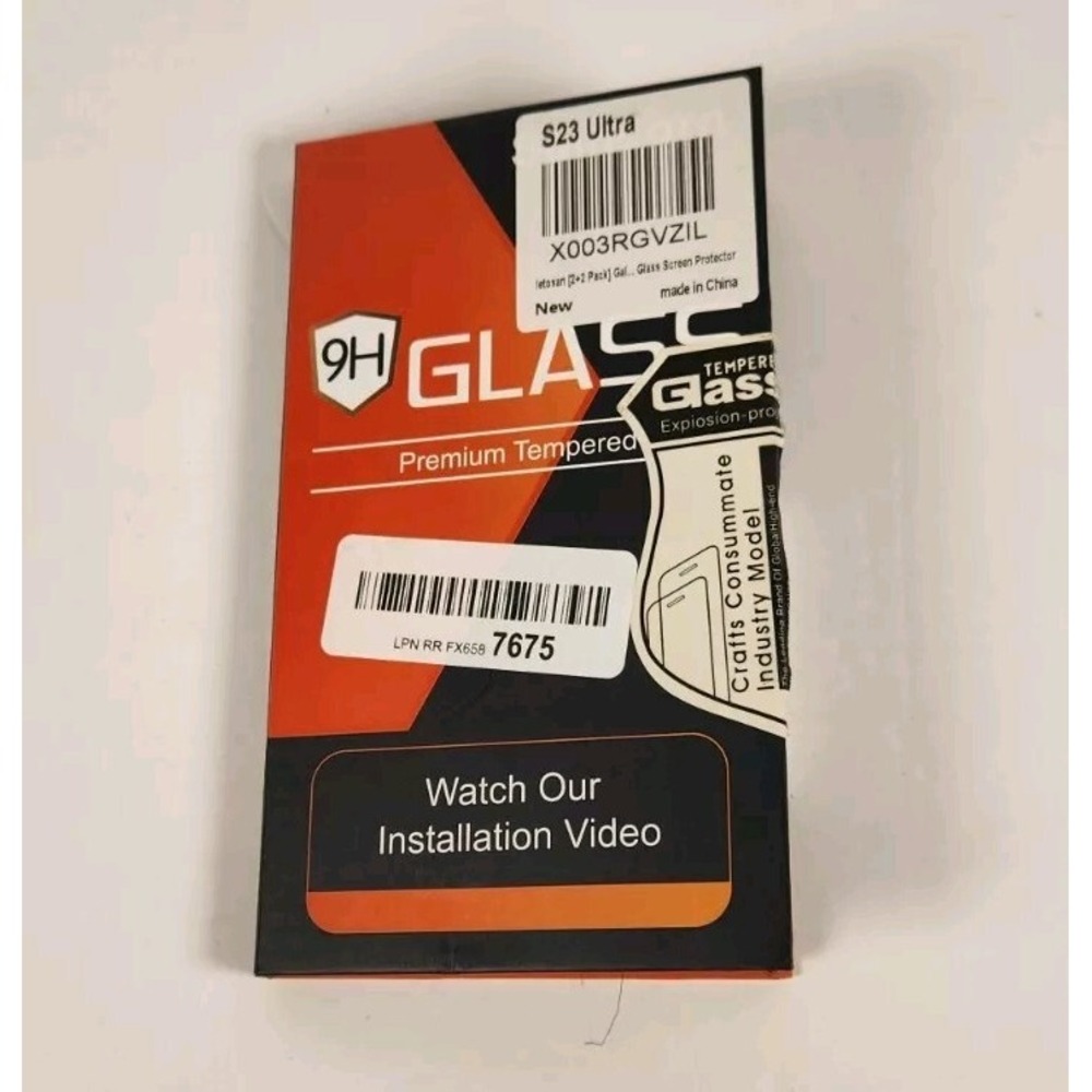 S23 Ultra Tempered Glass‎ Screen Protectors (9D3)